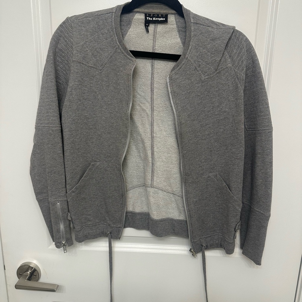 The Kooples Sport Gray Jacket